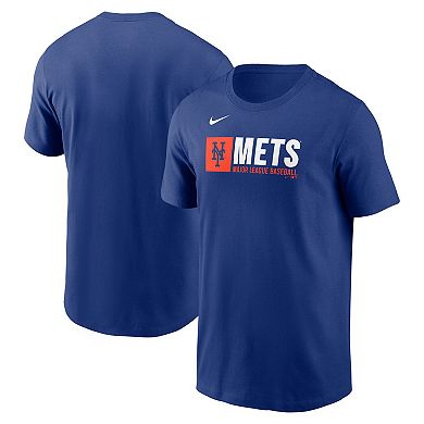 Men's Nike Royal New York Mets Team Block T-Shirt