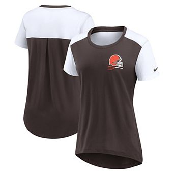 Women's Nike Brown Cleveland Browns Performance Fashion T-Shirt