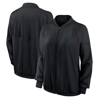 Women's�Nike Black Miami Dolphins Full-Zip Jacket
