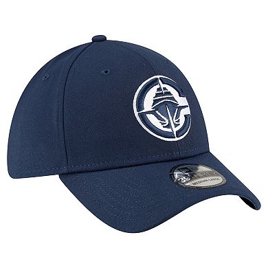 Men's New Era Navy LA Clippers Logo 39THIRTY Flex Hat
