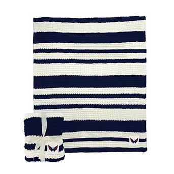 "Washington Capitals 50"" x 60"" Cable-Knit Throw Blanket"