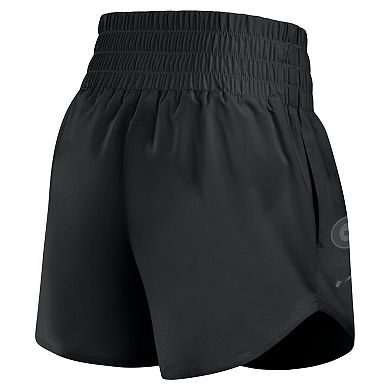 Women's Nike Black Georgia Bulldogs Performance One High-Rise Shorts