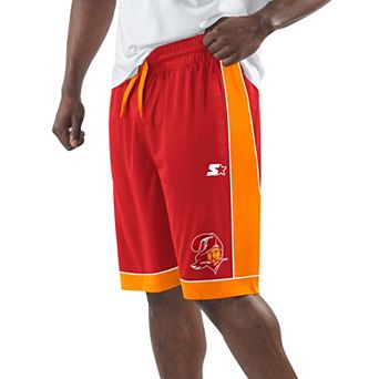 Men's��Starter Red Tampa Bay Buccaneers Fan Favorites Vintage Logo Shorts