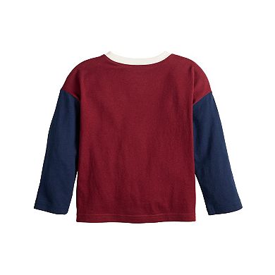 Baby & Toddler Boy Jumping Beans® Colorblock Graphic Pocket Tee