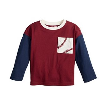 Baby & Toddler Boy Jumping Beans® Colorblock Graphic Pocket Tee