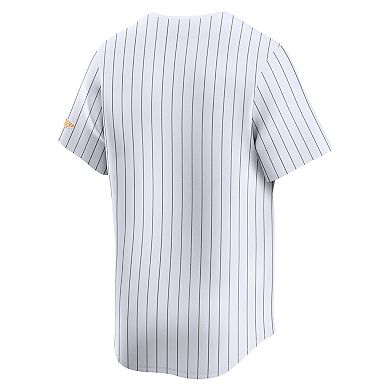Men's Nike White Tennessee Volunteers Baseball Limited Jersey