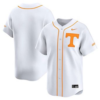 Men's Nike White Tennessee Volunteers Baseball Limited Jersey