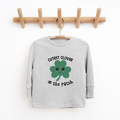Cutest Clover Toddler Long Sleeve Graphic Tee