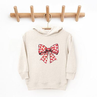 Coquette Hearts Toddler Graphic Hoodie