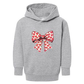 Coquette Hearts Toddler Graphic Hoodie