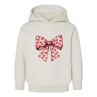 Coquette Hearts Toddler Graphic Hoodie
