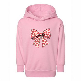 Coquette Hearts Toddler Graphic Hoodie