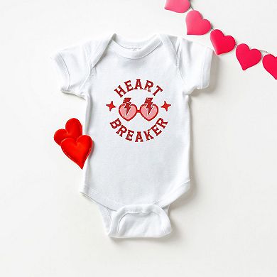 Heart Breaker Sunglasses Baby Bodysuit