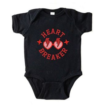 Heart Breaker Sunglasses Baby Bodysuit
