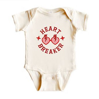 Heart Breaker Sunglasses Baby Bodysuit