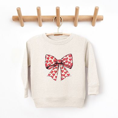 Coquette Hearts Youth Ultra-Soft Graphic Sweatshirt