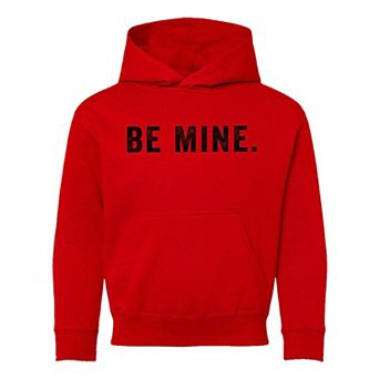 Be Mine Block Youth Graphic Hoodie
