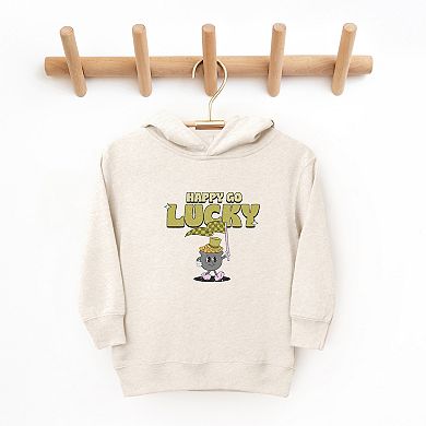 Happy Go Lucky Pot Of Gold Toddler Graphic Hoodie