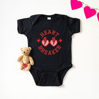 Heart Breaker Sunglasses Baby Bodysuit