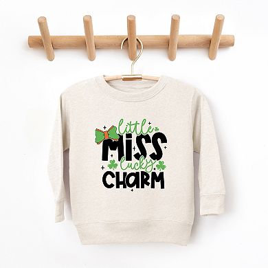 Little Miss Lucky Charm Youth Ultra-Soft Graphic Sweatshirt