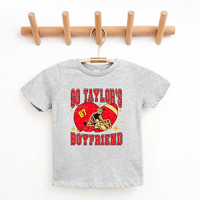 Go Taylor's Boyfriend Sparkle Youth Short Sleeve Graphic Tee