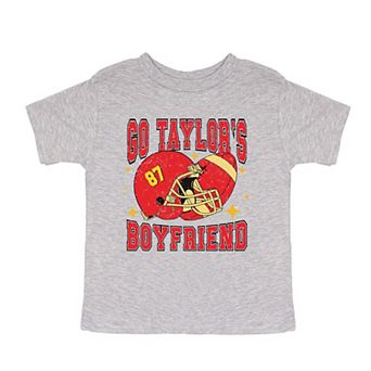 Go Taylor's Boyfriend Sparkle Youth Short Sleeve Graphic Tee