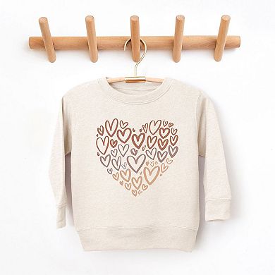 Melanin Heart Of Hearts Youth Ultra-Soft Graphic Sweatshirt