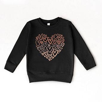 Melanin Heart Of Hearts Youth Ultra-Soft Graphic Sweatshirt