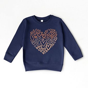 Melanin Heart Of Hearts Youth Ultra-Soft Graphic Sweatshirt