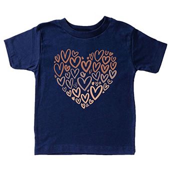 Melanin Heart Of Hearts Youth Short Sleeve Graphic Tee