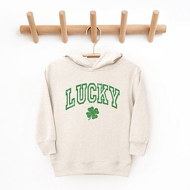 Lucky Clover Distressed Toddler Graphic Hoodie