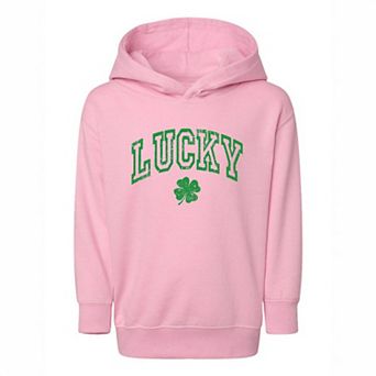 Lucky Clover Distressed Toddler Graphic Hoodie