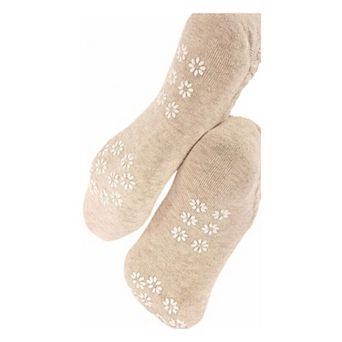 No Show Invisible Flower Design Rayon Socks