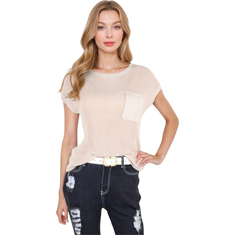 Ribbed Knit Sleeveless Top