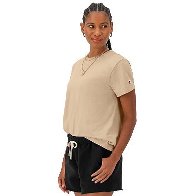 Women's Champion® Tonal Small Script Classic Crew Short Sleeve Tee