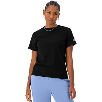 Women's Champion® Tonal Small Script Classic Crew Short Sleeve Tee