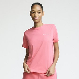 Women's Champion® Tonal Small Script Classic Crew Short Sleeve Tee