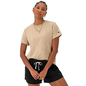 Women's Champion® Tonal Small Script Classic Crew Short Sleeve Tee