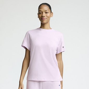 Women's Champion® Tonal Small Script Classic Crew Short Sleeve Tee