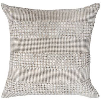 Rizzy Home Bran 20" x 20" Down Filled Pillow