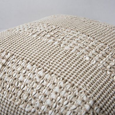 Rizzy Home Bran 20" x 20" Down Filled Pillow