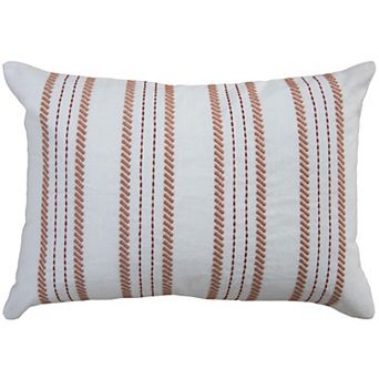 Rizzy Home Cavan 14" x 20" Down Filled Pillow