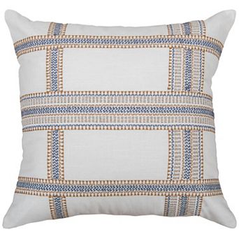 Rizzy Home Dion 20" x 20" Poly Filled Pillow