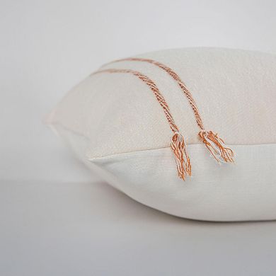 Rizzy Home Donal 20" x 20" Poly Filled Pillow
