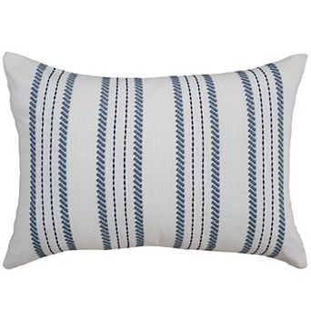Rizzy Home Elena 14" x 20" Poly Filled Pillow