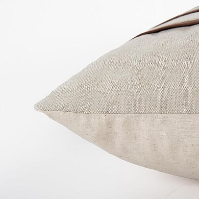 Rizzy Home Flor 20" x 20" Poly Filled Pillow