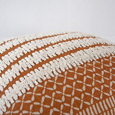 Rizzy Home Henri 20" x 20" Poly Filled Pillow