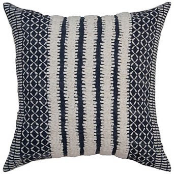 Rizzy Home Henri 20" x 20" Poly Filled Pillow