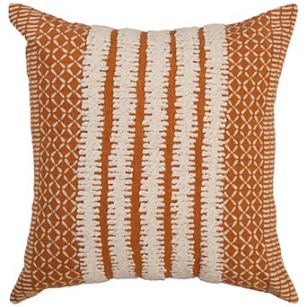 Rizzy Home Henri 20" x 20" Poly Filled Pillow