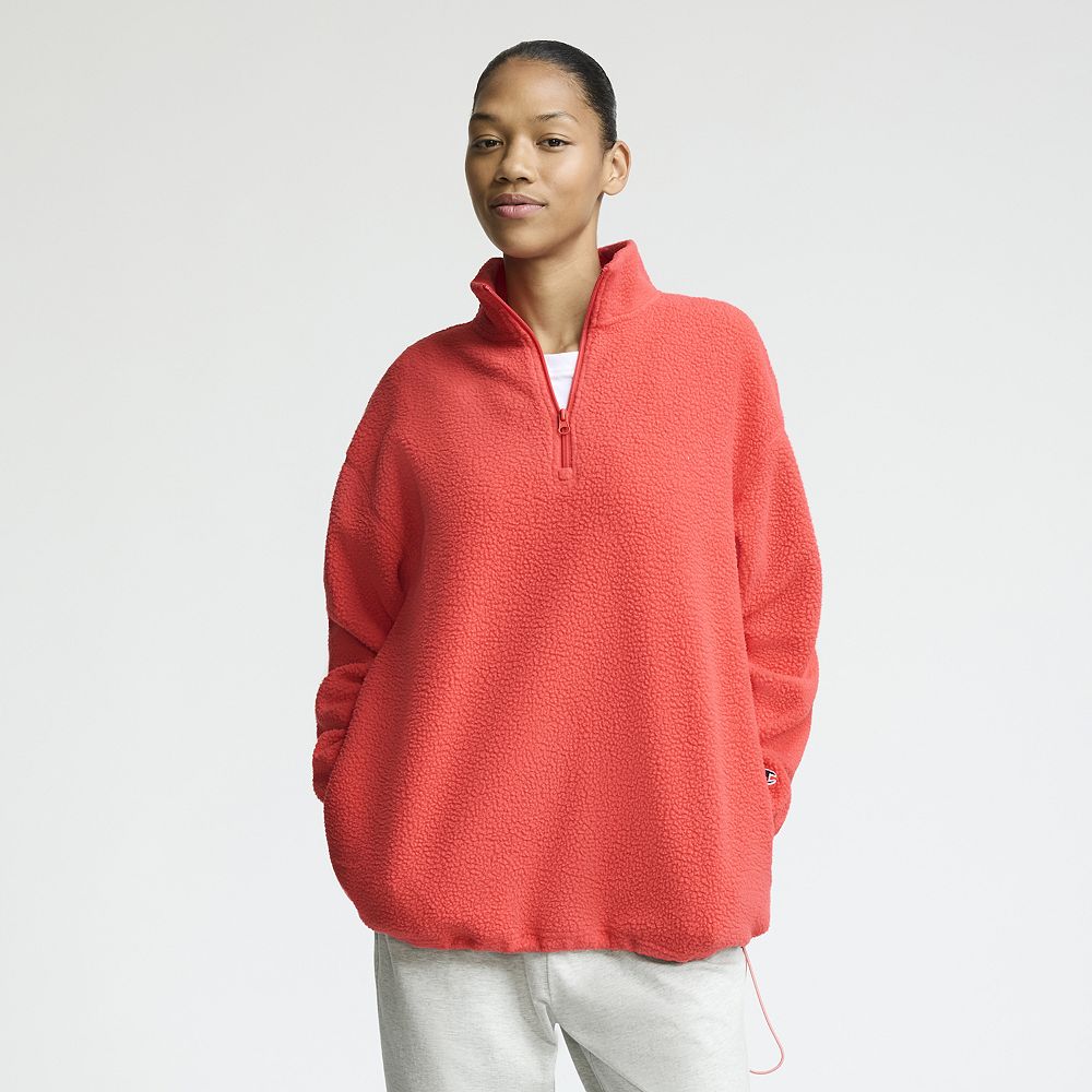 Women's Champion® Ski Patrol Polar Fleece Half-Zip Pullover